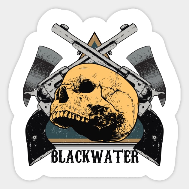 BLACKWATER Sticker by theanomalius_merch